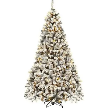 Vánoce Umělý vánoční stromek CM22729DE, 225 cm - A COSTWAY