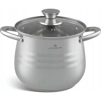 Hrnec Sada hrnců na indukci 4 l z nerezové oceli 18 cm Edenberg