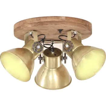 Stojací lampa zahrada-XL Industriální stropní svítidlo 25 W mosazné 42 x 27 cm E27 320510