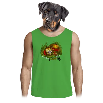 Pánské oblečení Bastard Glamping pánské tílko Lime