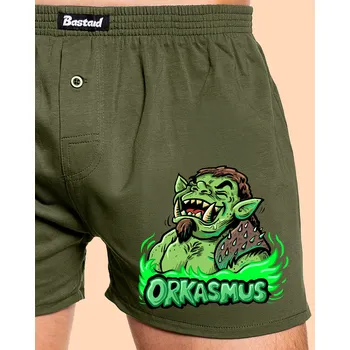 Trenýrky Bastard Orkasmus pánské trenky Khaki