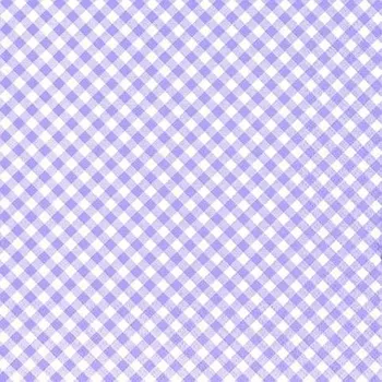 Papírový ubrousek Ubrousky MAKI L (20ks) Diagonal Lavender Check