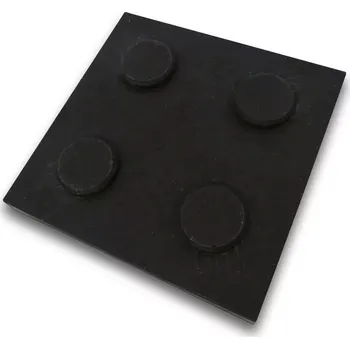 Rohožka Plastový podkládací blok "4P" FLOMA PC10 - délka 23,8 cm, šířka 23,8 cm, výška 2,6 cm - 84512021