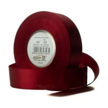 Stuha ALIGA stuha 6/32m -25 vínová hladká