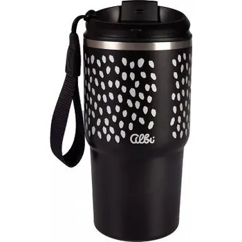 Termohrnek ALBI Černý termohrnek Deluxe 500 ml