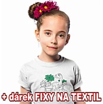 omalovánky Dětské tričko k vymalování