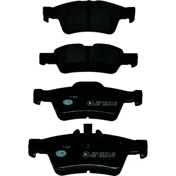 Brzdová destička Sada brzdových destiček, kotoučová brzda HELLA 8DB 355 011-421