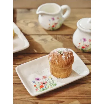 Sinsay - Servírovací podnos s květinovým motivem - vícebarevná - 814HC-MLC - 814HC-MLC-ONE