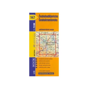 Českobudějovicko, Českokrumlovsko 1 :70 000