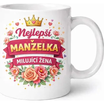 Hrnek pro manželku 1 - tmavě modrý