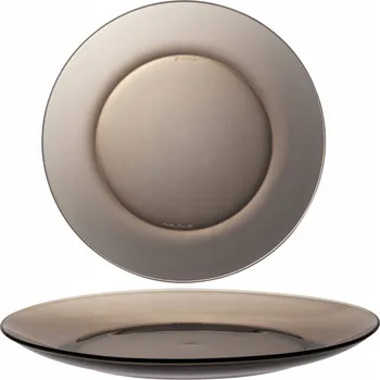 Talíř Mělký jídelní talíř 23,5 cm Duralex Lys Sepia kouřový