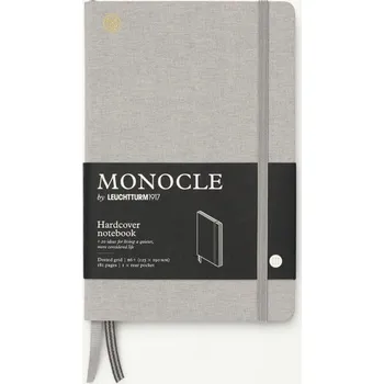 Blok Light Grey, Paperback (B6+), 192 numbered pages, dotted