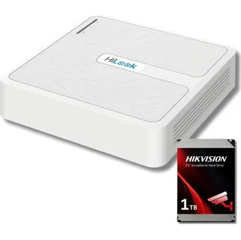 DVR/NVR/HVR záznamové zařízení Hilook IP rekordér 4 kanály 4MP NVR-4CH-H/4P PoE s 1TB HDD
