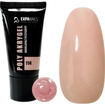 Umělé nehty EXPA-nails Poly akrygel v tubě č.114 - Nude-tělová 30 g