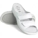 Batz Rea White č.39 Dámské kožené pantofle