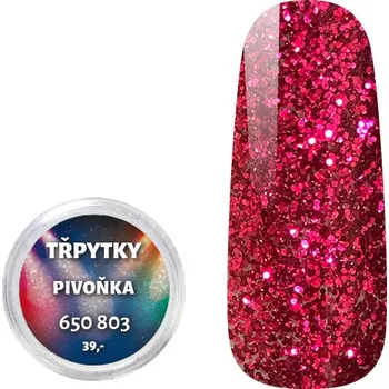 Třpytky - Pivoňka