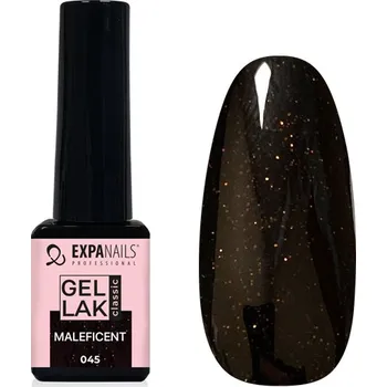 Lak na nehty UV/LED Gel lak - Maleficent třpyt - 5 ml
