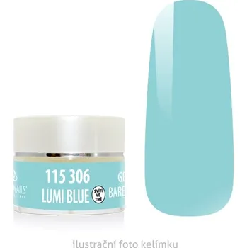 Přípravek na nehty UV/LED gel barevný Lumi - Blue 5g
