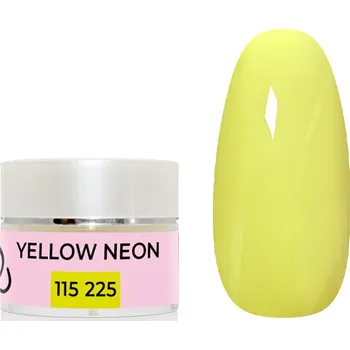 Lak na nehty UV/LED gel barevný - Yellow neon 5g