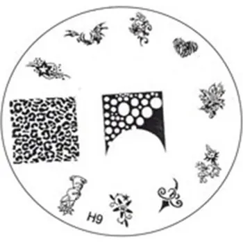 Lak na nehty EXPA-nails Šablonka na razítka č.12