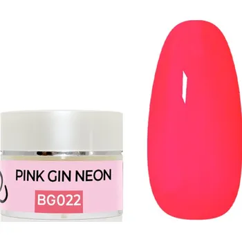 Lak na nehty UV/LED gel barevný - Pink Gin neon 5g