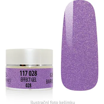 Přípravek na nehty UV/LED gel Effect č.28 - zlatá perleť 5g