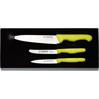 Kuchyňský nůž GIESSER třídílná sada kuchyňských nožů, citron | GIESSER, 9851