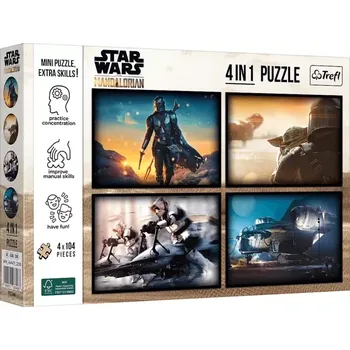 Puzzle Puzzle Star Wars: Mandalorian 4×104 dílků