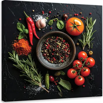 Obraz Obraz do kuchyně, restaurace, baru, jídelny, Koření Rajčata