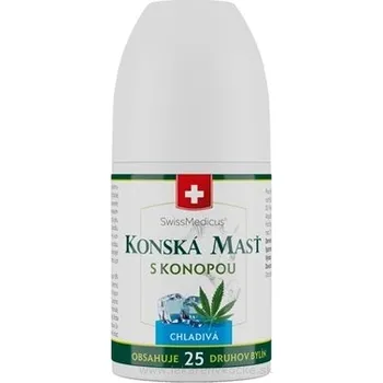 Masážní přípravek Herbamedicus GmbH KOŇSKÁ MAST S KONOPOU chladiva 90 ml
