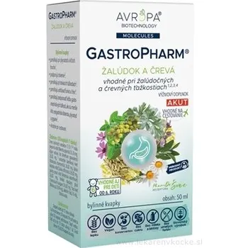 Přírodní produkt NaturePharm s.r.o. AVROPA GastroPharm 50 ml