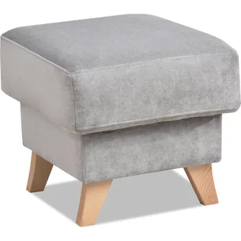 Křeslo Mebel Partner Kalisz (šedá + buk)