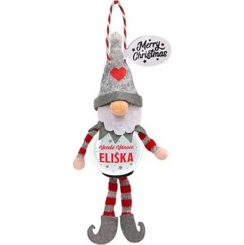 Vánoční dekorace ALBI Sněžítko skřítek - Eliška