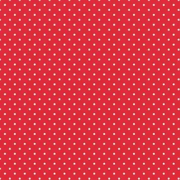 Papírový ubrousek Ubrousky DAISY L (20ks) White Dots on Red