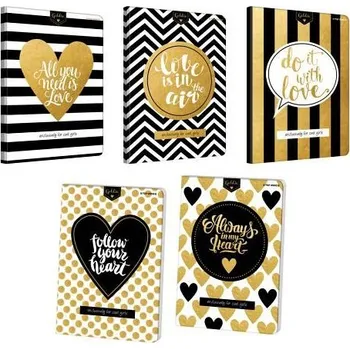 Sešit TOP sešit A5 80l 70g GOLDIE /5/