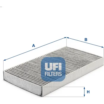 Ventilátor topení a klimatizace Filtr, vzduch v interiéru UFI 54.107.00