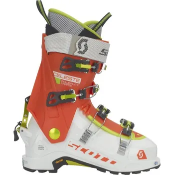 Horolezectví Skialpové boty Scott Celeste Powerlite Frame 21/22 Barva: bílá / oranžová, Velikost - Mondo: 24,5