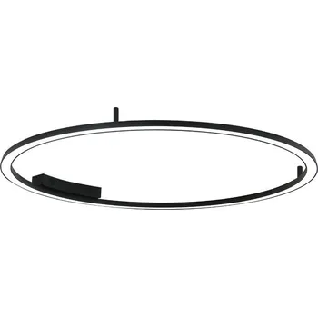 Svítidlo IMMAX NEO FINO SMART nástěnné + stropní svítidlo černé 120cm 72W 4752lm, Zigbee 3.0 s DO, TUYA