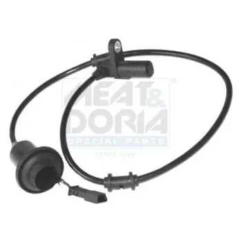 Brzdový systém Snímač, počet otáček kol MEAT & DORIA 90136