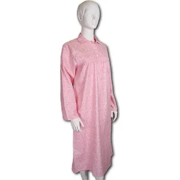 Dámská noční košile Luiz Flanelová noční košile dámská Ivana růžová Barva: růžová, Velikost: 64