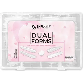 Umělé nehty EXPA-nails Nehtové tipy - Dual forms box č.1 - 288ks