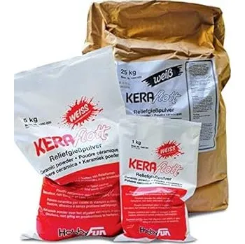 Modelovací hmota Keraflott - bílá odlévací hmota na bázi sádry - 25 kg