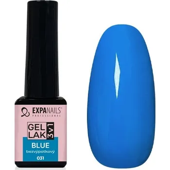 Lak na nehty UV/LED Gel lak 3v1 - Blue 5 ml