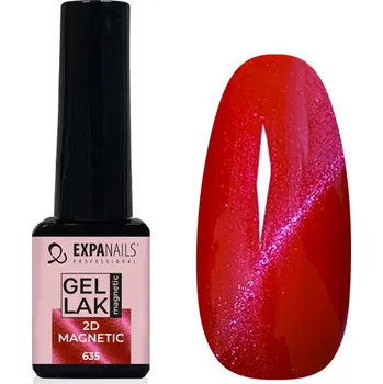 Přípravek na nehty UV/LED Gel lak - 2D Magnetic Cat eye č.635 - 5 ml