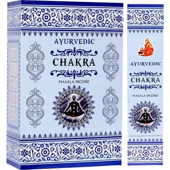 Vonná tyčinka Vonné tyčinky Ayurvedic masala Chakra