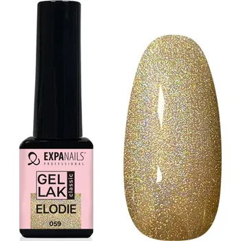 Lak na nehty EXPA-nails UV/LED Gel lak - Elodie holographic 5 ml