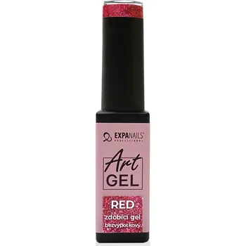 Lak na nehty EXPA-nails UV/LED gel Art zdobící - Red 6 ml