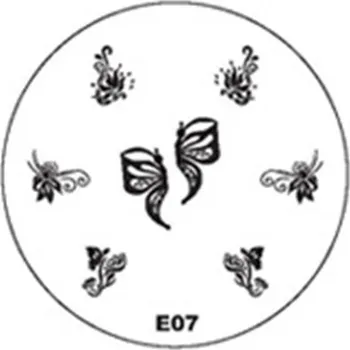 Lak na nehty EXPA-nails Šablonka na razítka č.15