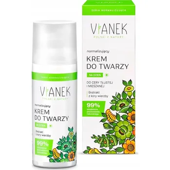 Pleťový krém VIANEK Normalizační denní krém na obličej, pro mastnou a normální pleť, 50 ml