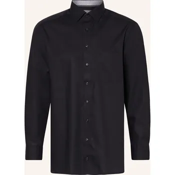 Pánská košile Olymp Pánská Košile Luxor Comfort Fit, černá, 47